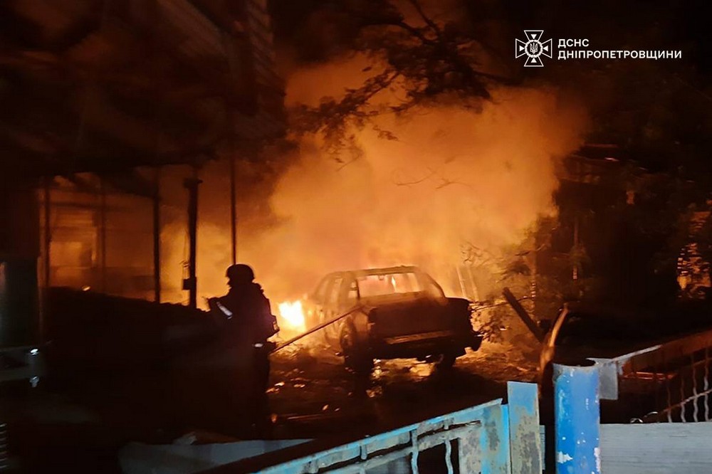 на Синельниківщині ліквідували наслідки нічної атаки 2