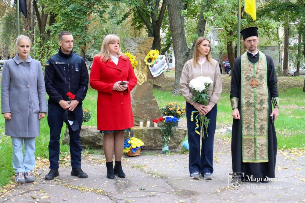 У Марганці сьогодні відбувся молебень за загиблими Воїнами (фото)