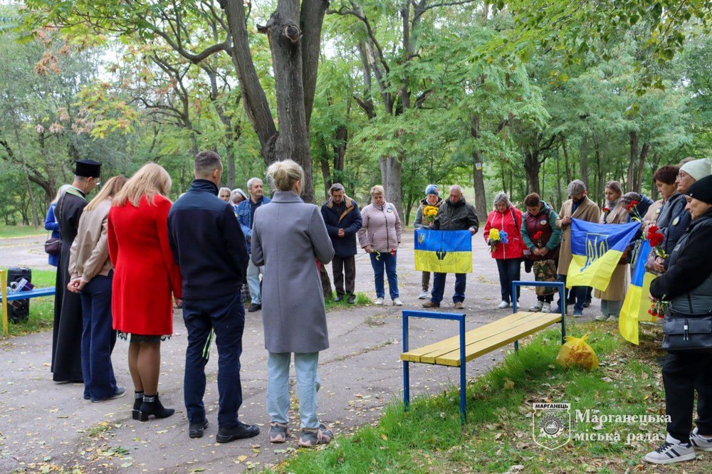 У Марганці сьогодні відбувся молебень за загиблими Воїнами (фото)