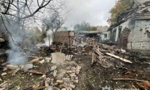 наслідки обстрілів Нікополя