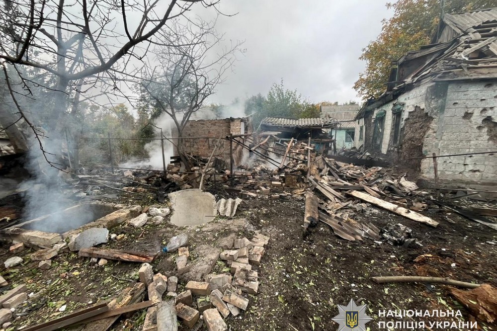наслідки обстрілів Нікополя