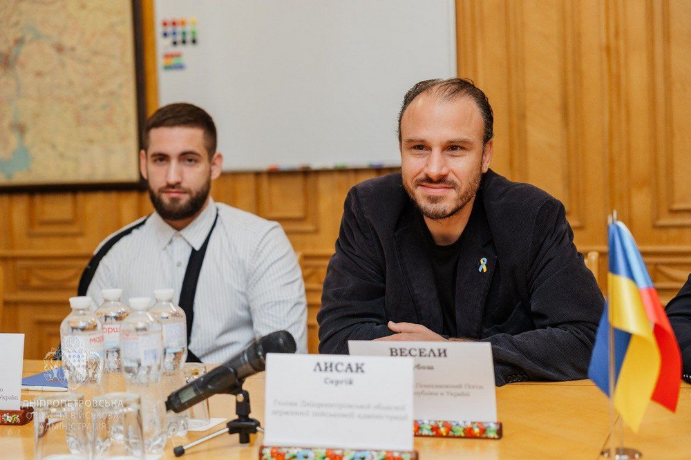 Сьогодні на Дніпропетровщині з візитом Лубош Весели – Надзвичайний і Поважний Посол Чеської Республіки (фото)