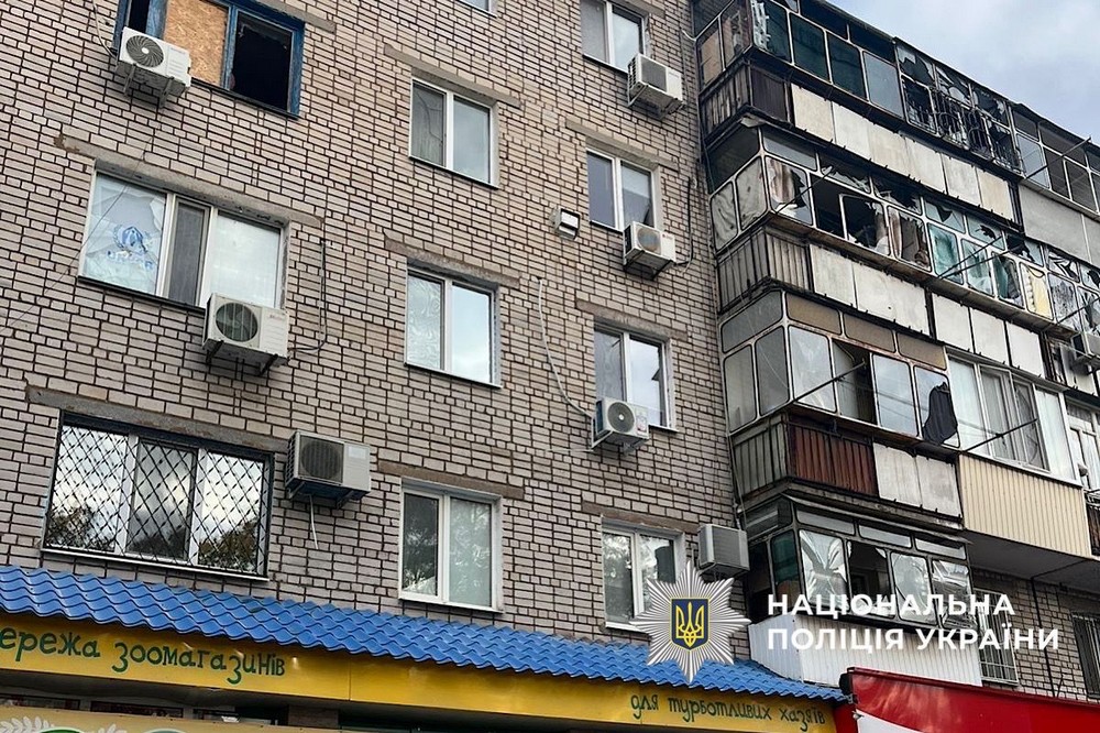 наслідки обстрілів Нікополя та