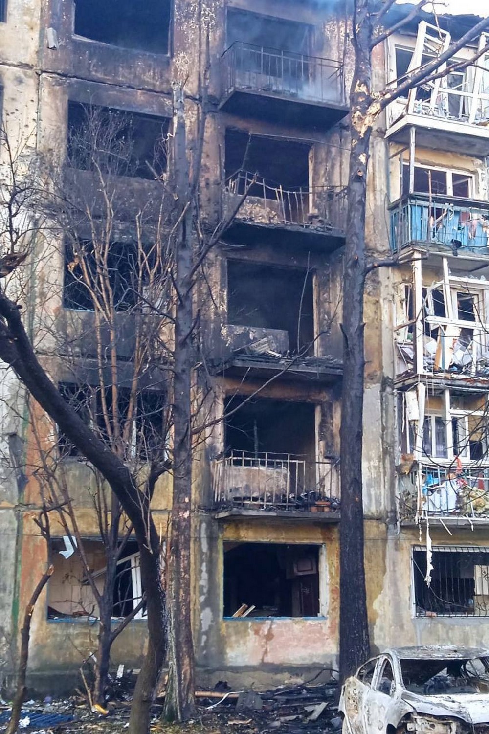 На Дніпропетровщині усувають наслідки нічної атаки