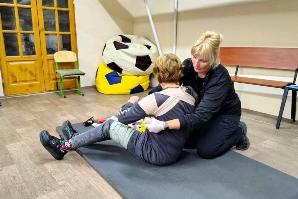 «Зупини кровотечу - рятуй життя власноруч»: на Нікопольщині відбувся сертифікований курс з надання допомоги (фото)