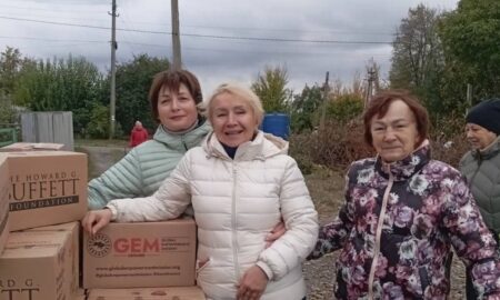 Гуманітарна допомога на Нікопольщині: фото