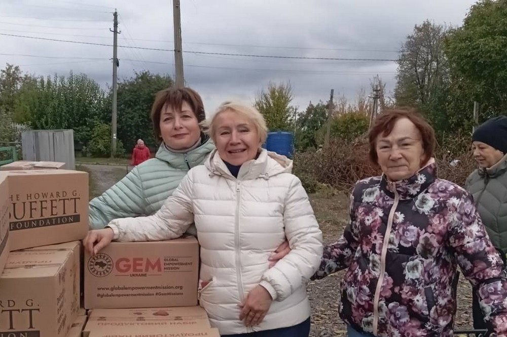 Гуманітарна допомога на Нікопольщині: фото