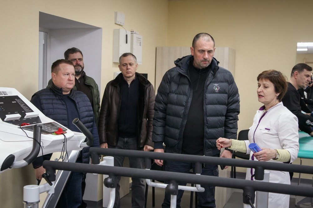 У Нікополі відкрили нове реабілітаційне відділення: фото У Нікополі відкрили нове реабілітаційне відділення: фото