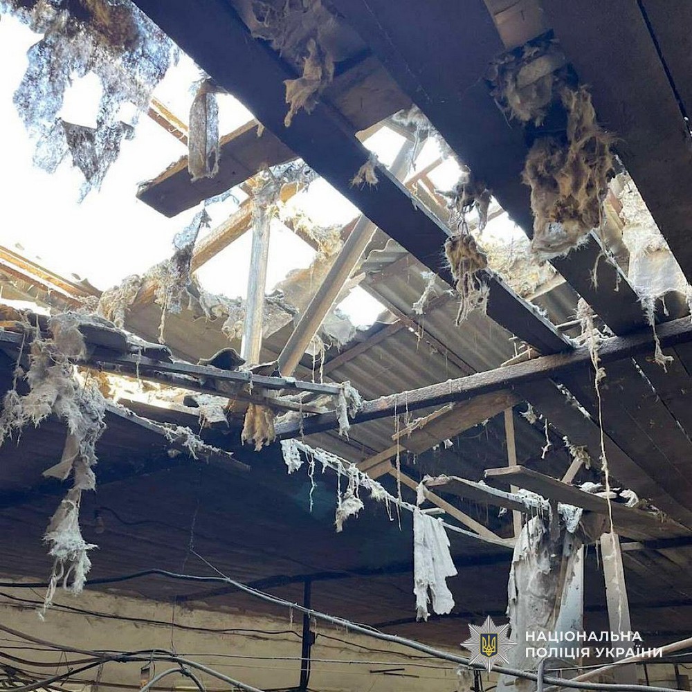 Фото наслідків ворожих атак Фото наслідків ворожих атак