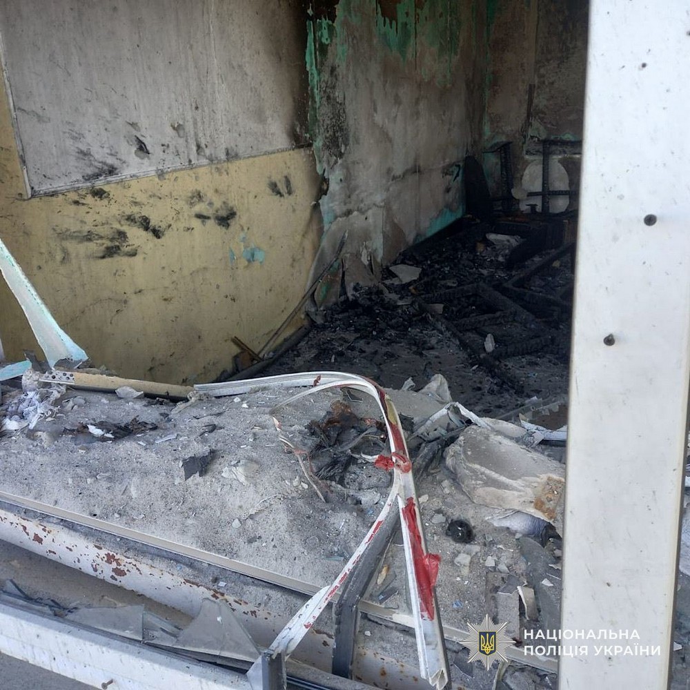 Фото наслідків ворожих атак Фото наслідків ворожих атак