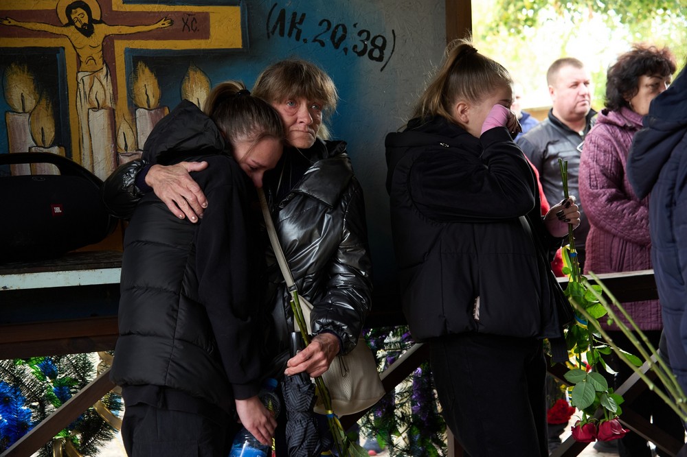 у Нікополі 13 жовтня провели в останню путь Захисника (фото) 4