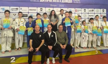 Юні дзюдоїсти з Нікополя вибороли чотири нагороди на чемпіонаті у Дніпрі