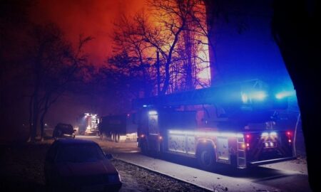 Внаслідок атаки на Дніпропетровщину виникли пожежі, є поранені – ДСНС (фото)