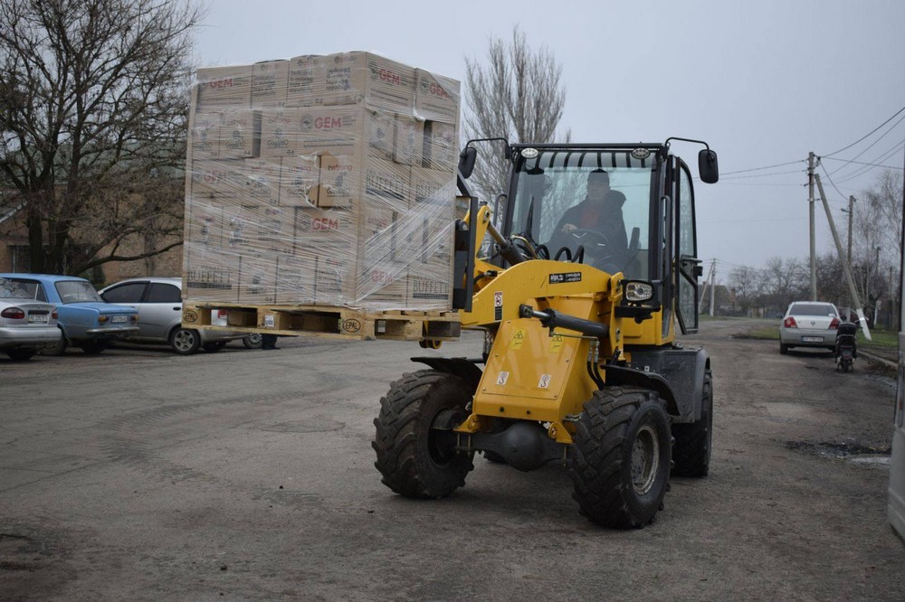 Мешканці Мирівської громади отримали 1530 гуманітарних наборів від GEM (фото)