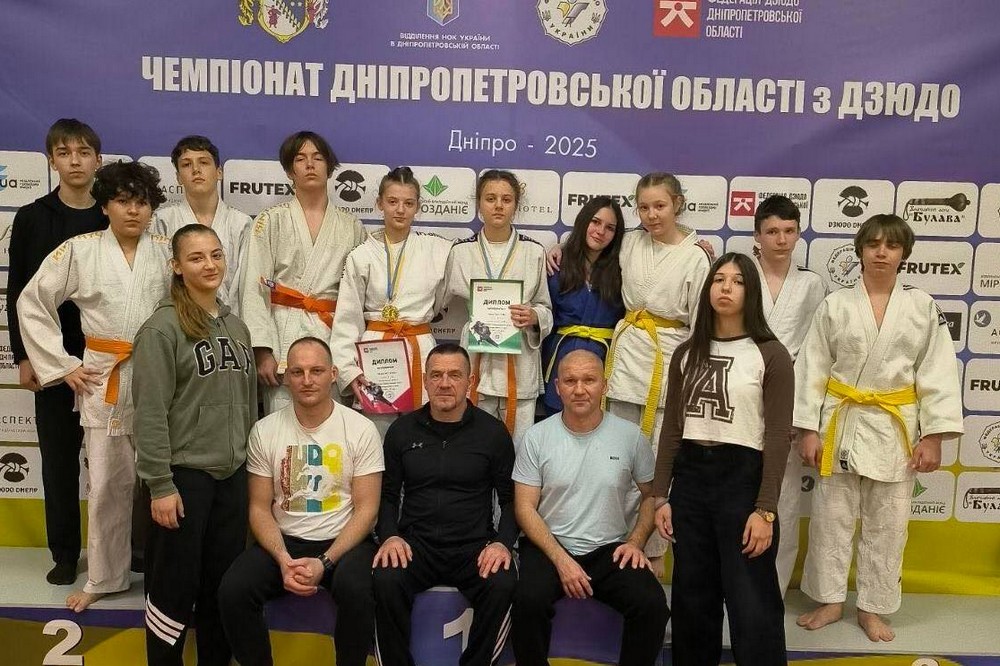 Дзюдоїсти з Нікополя гідно виступили на Чемпіонаті області 2