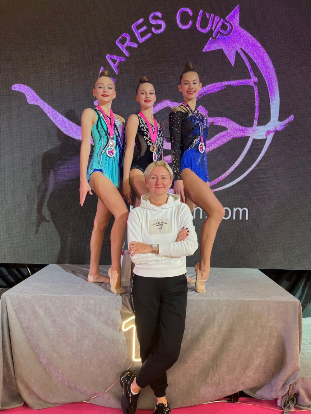 Гімнастки з Нікополя вибороли призові місця 5 Гімнастки з Нікополя вибороли призові місця 5