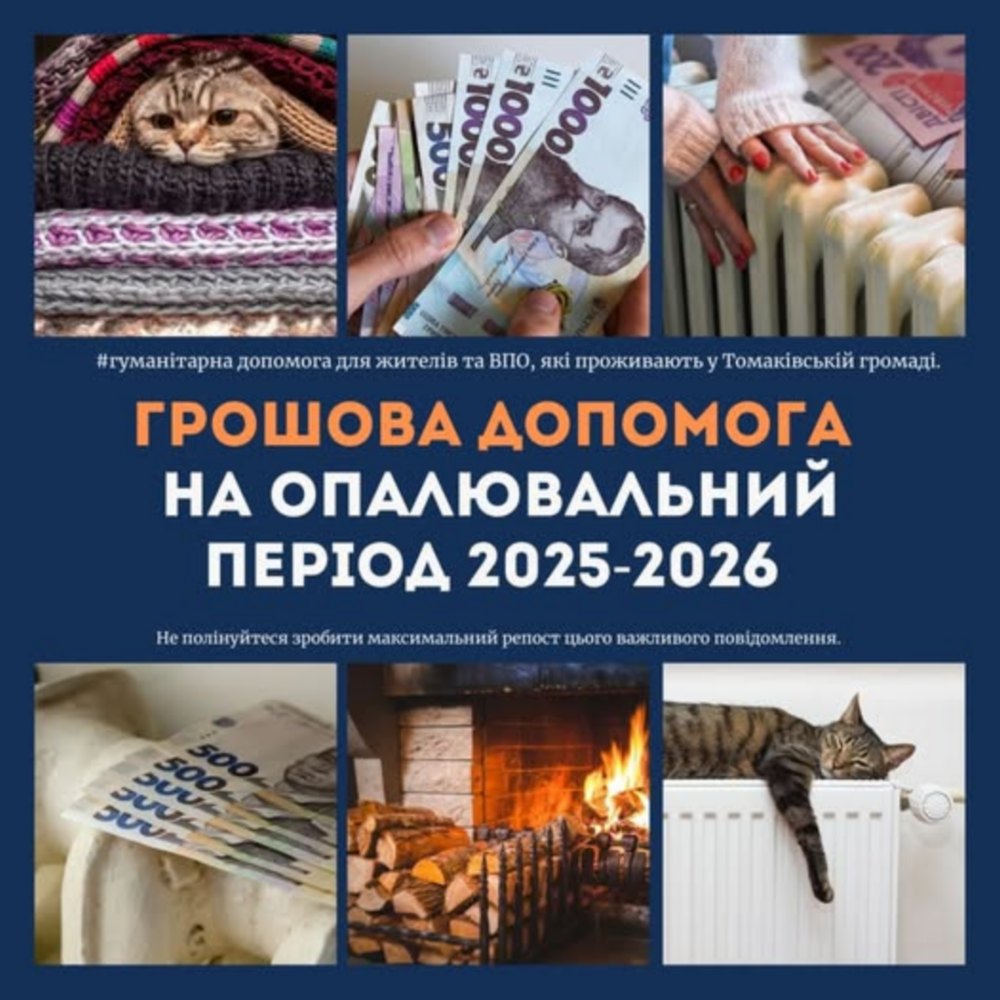 Грошова допомога у Томаківській громаді 2 Грошова допомога у Томаківській громаді 2