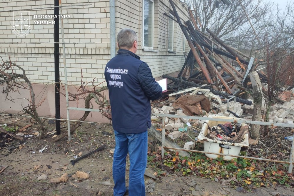 Нічний обстріл Дніпропетровщини 6