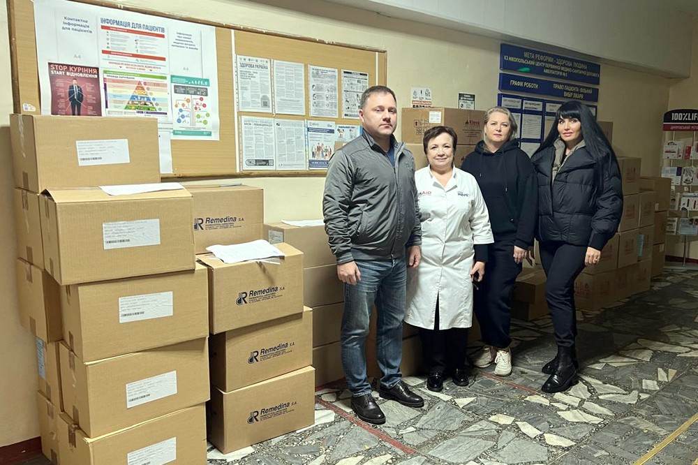 Нікопольщина отримала допомогу з Греції