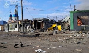 Ворог скинув бомби на центр Покровського на Синельниківщині