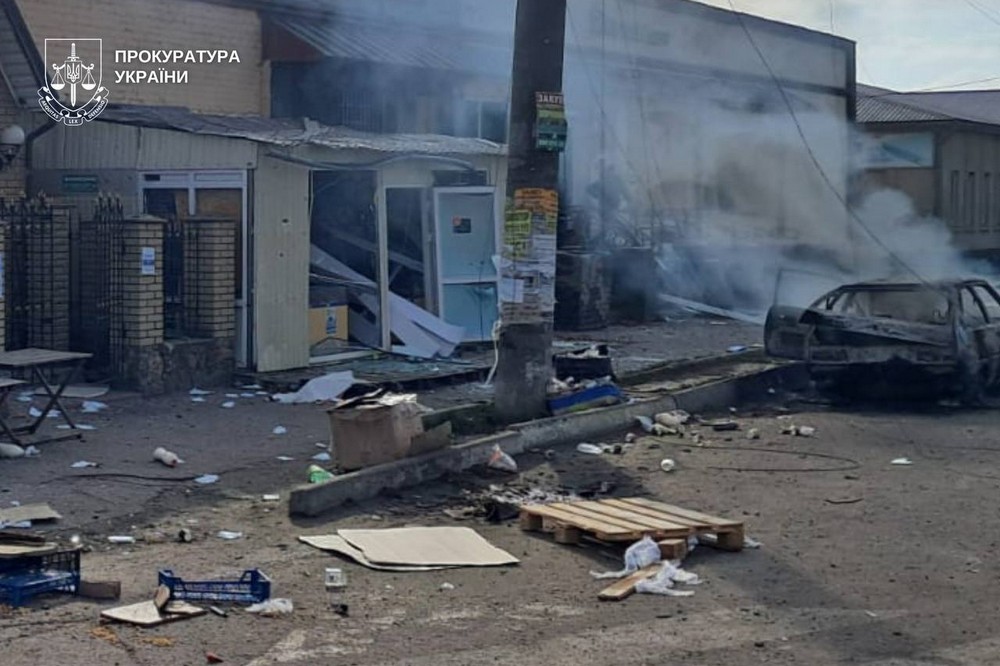 Ворог скинув бомби на центр Покровського на Синельниківщині 2