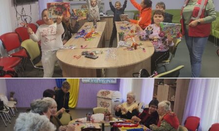 Для літніх людей і дітей ВПО у Покрові волонтери проводять теплі заходи з метою підтримки