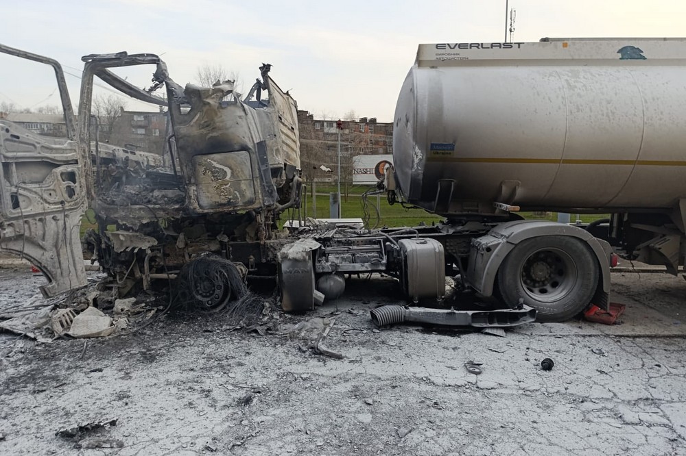 наслідки обстрілів Марганця