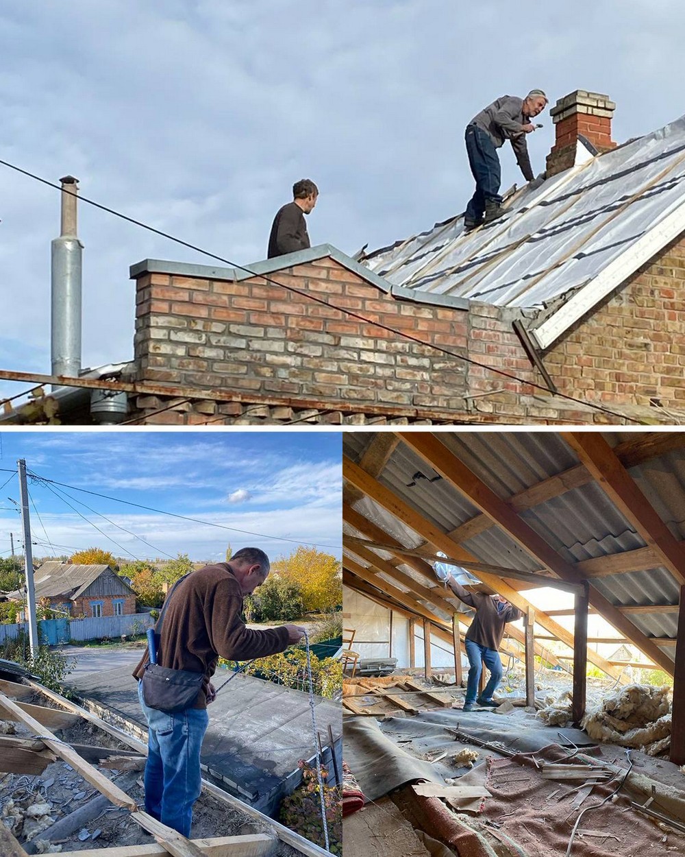 Як на цьому тижні у Нікополі відновлюють пошкоджене ворогом житло