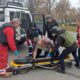 У Нікополі сьогодні рятувальники надали першу допомогу пораненому чоловіку (фото)