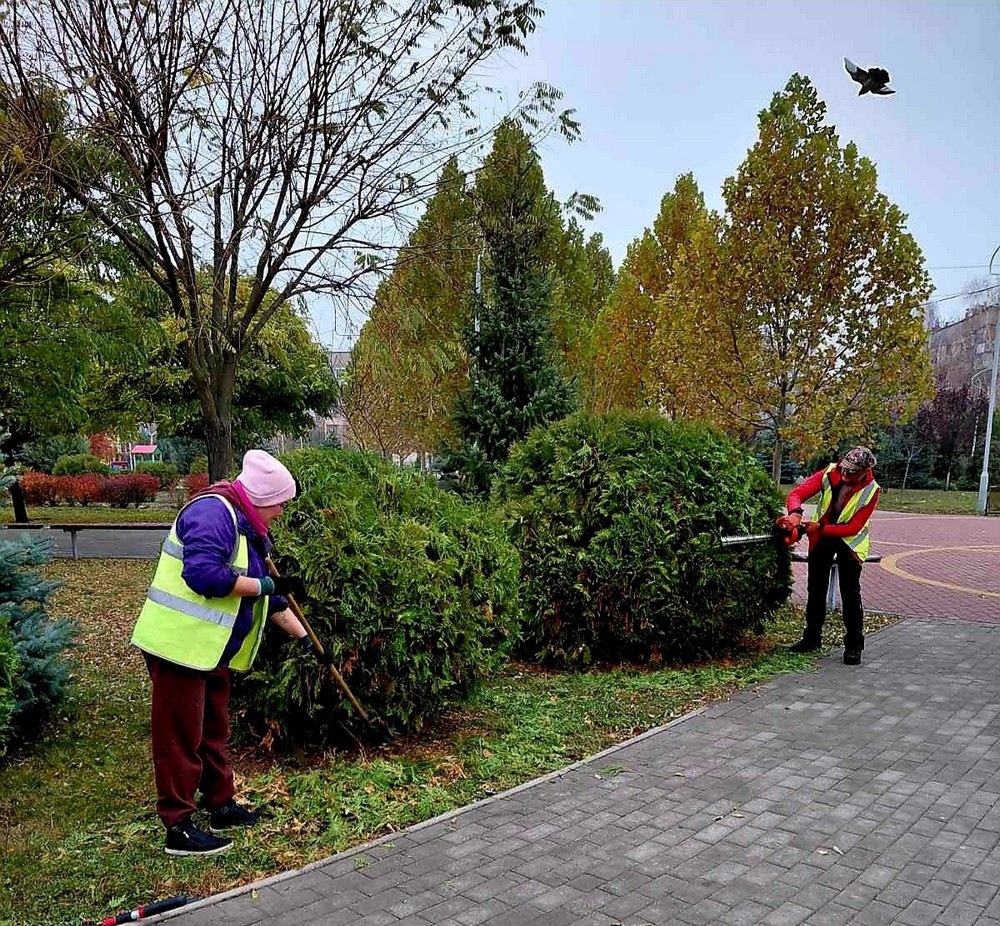 Фото-звіт про роботу комунальників у Марганці на минулому тижні 