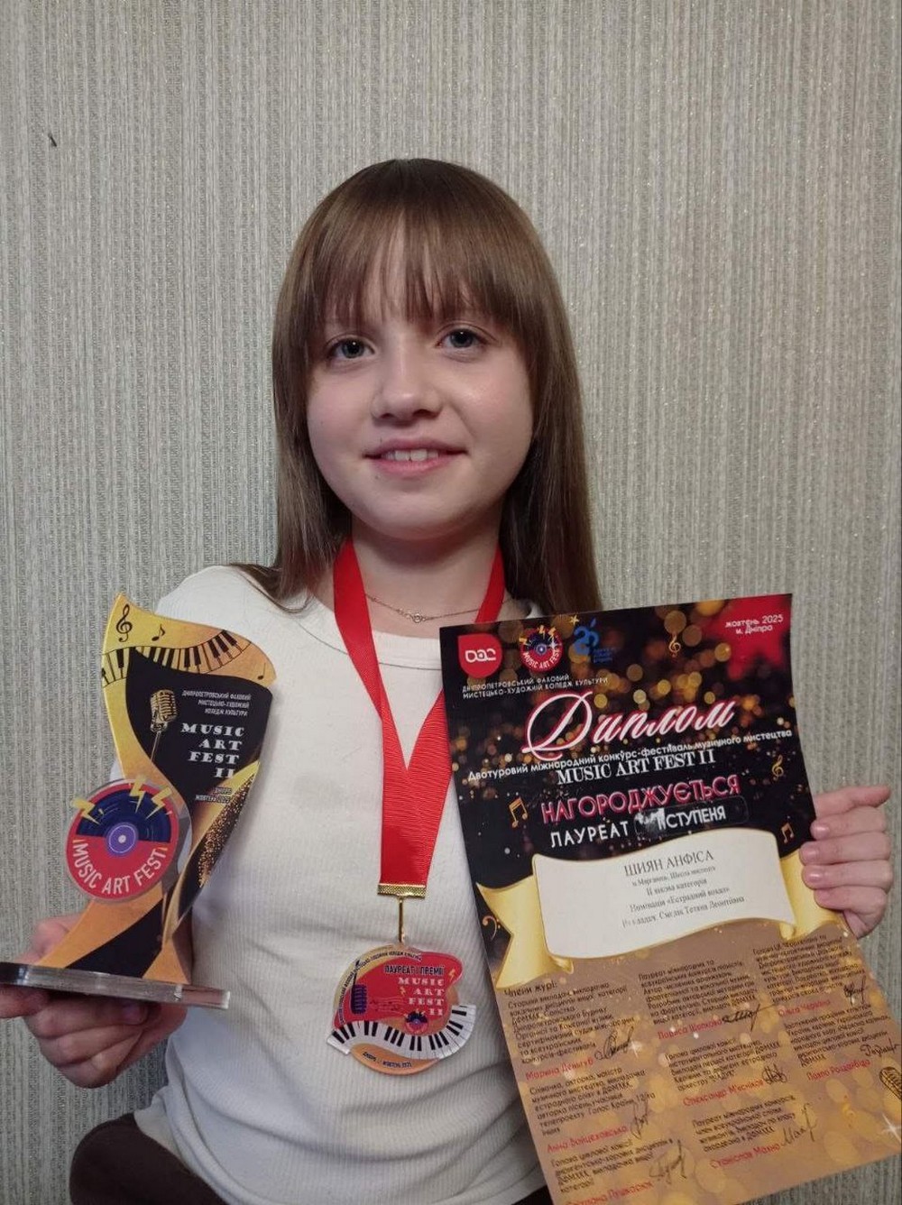 Вихованці школи мистецтв Марганця блискуче представили громаду на престижних конкурсах