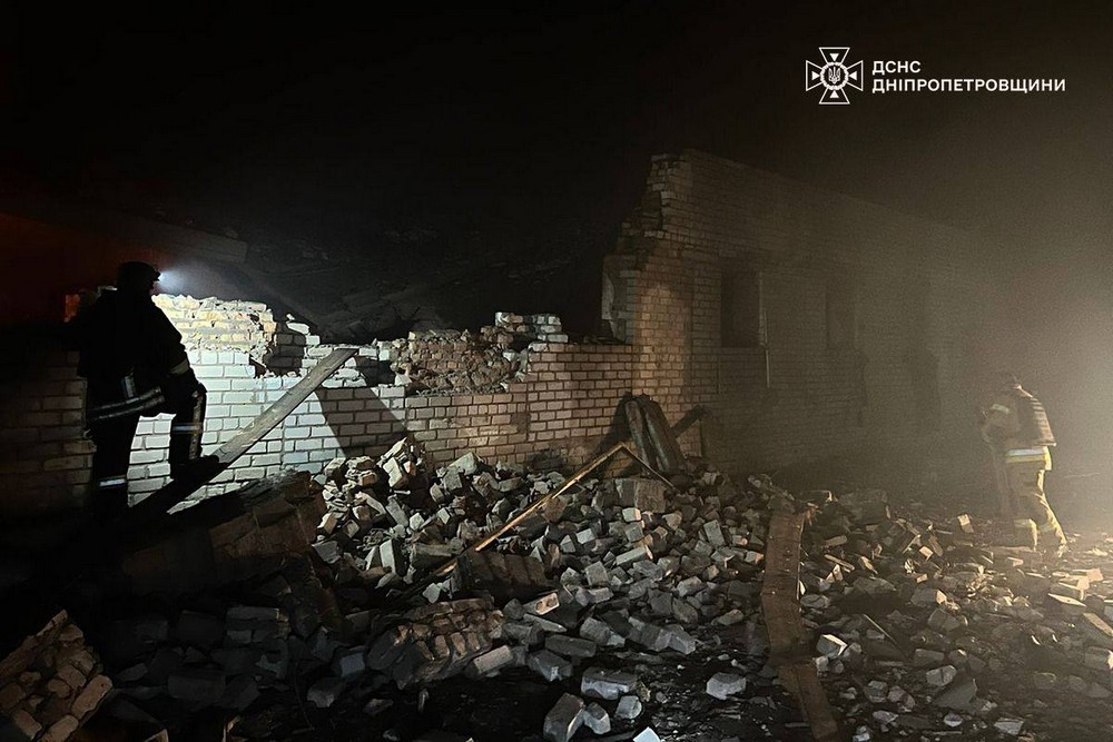 Фото наслідків ворожих атак на Дніпропетровщину