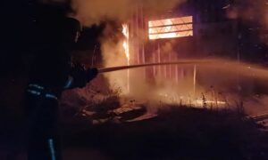 Ворог бив по Нікополю і району цієї ночі – сталася пожежа, також під ударом була Синельниківщина