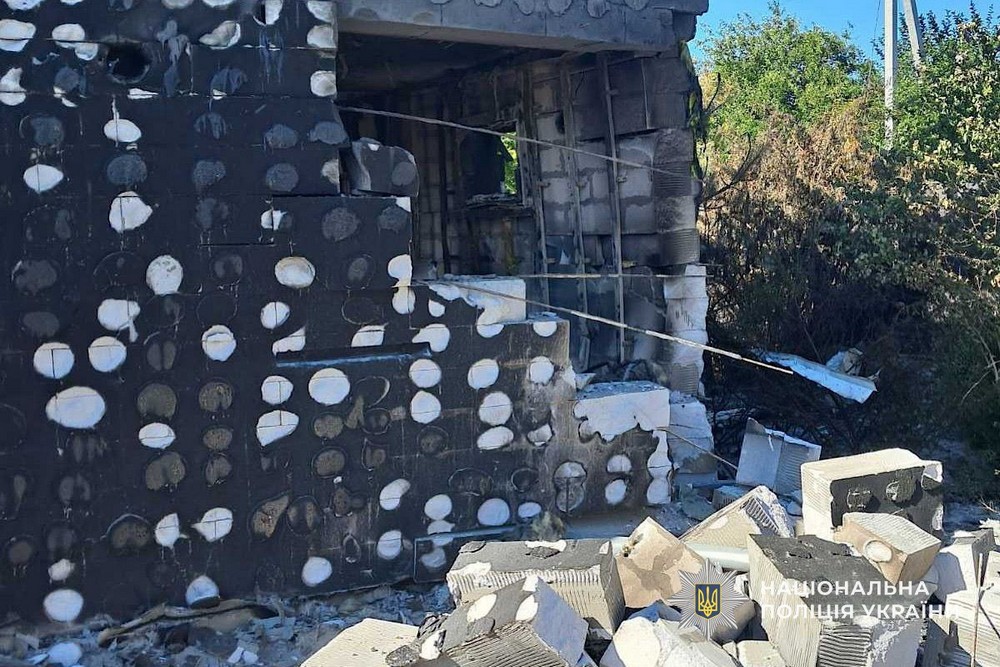 Фото наслідків ворожих атак на Дніпропетровщину
