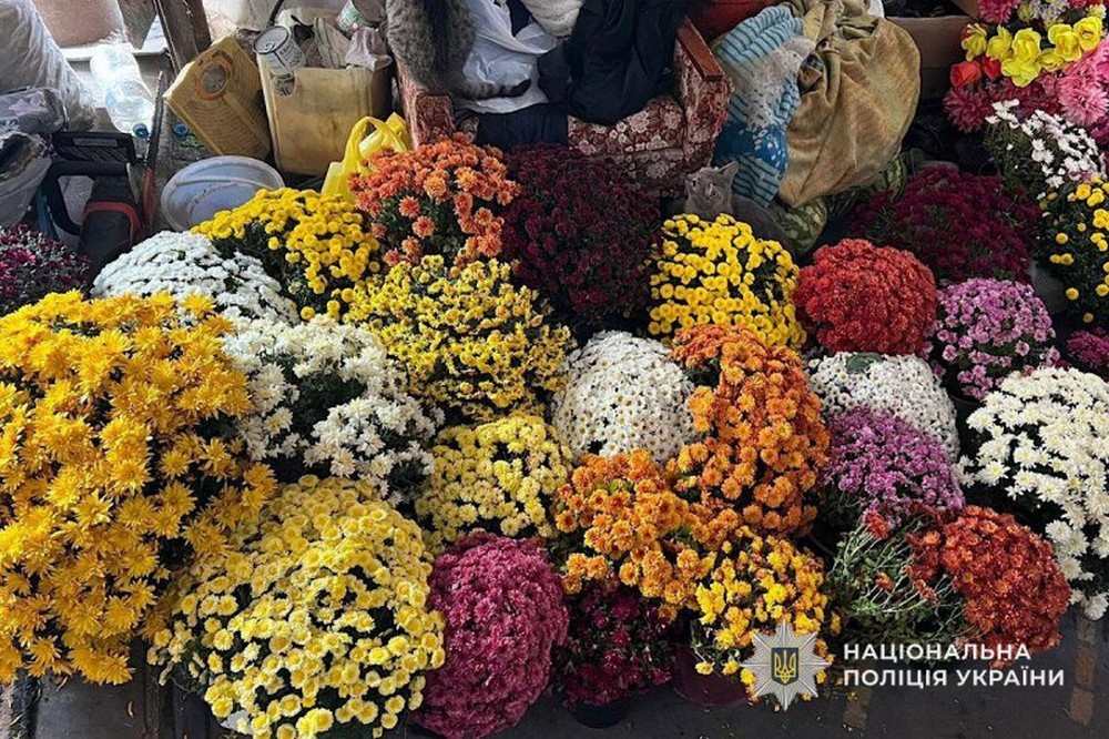 Викрали горщики з хризантемами з 22 могил полеглих Захисників: у Марганці затримали двох місцевих мешканців