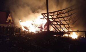 Ворог накрив Нікопольщину «Градом», є поранені внаслідок масованої повітряної атаки на область  - як пройшла ніч на Дніпропетровщині