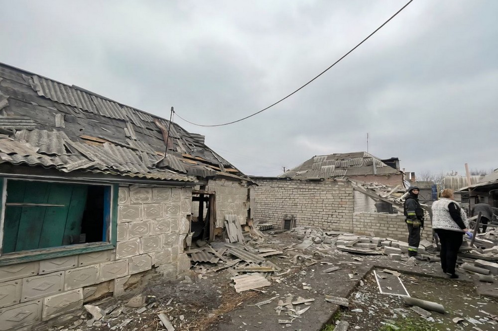 ворог атакував Нікополь і район 6 ворог атакував Нікополь і район 6