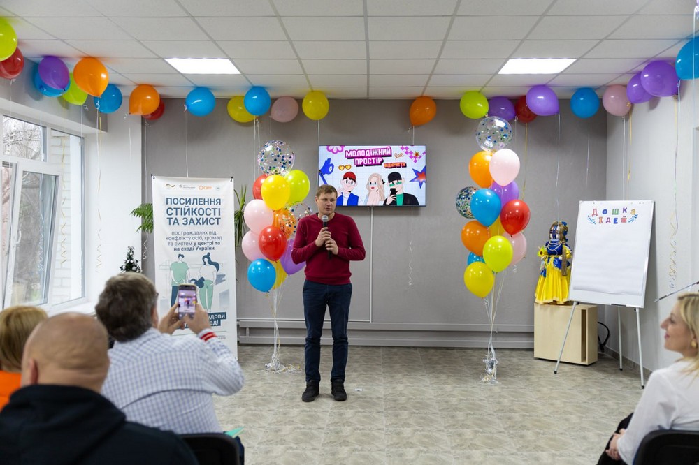 Фото з відкриття Молодіжного хабу у Томаківці Фото з відкриття Молодіжного хабу у Томаківці