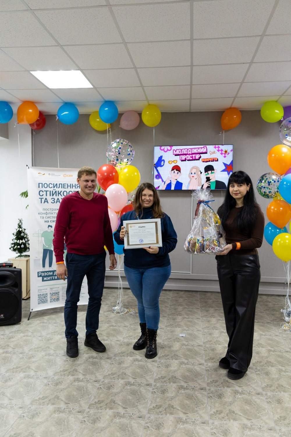 Фото з відкриття Молодіжного хабу у Томаківці Фото з відкриття Молодіжного хабу у Томаківці