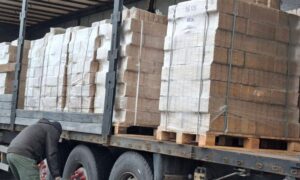 На Нікопольщині мешканці отримують пелети для опалення (фото, відео)