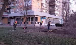 Руйнування у Нікополі