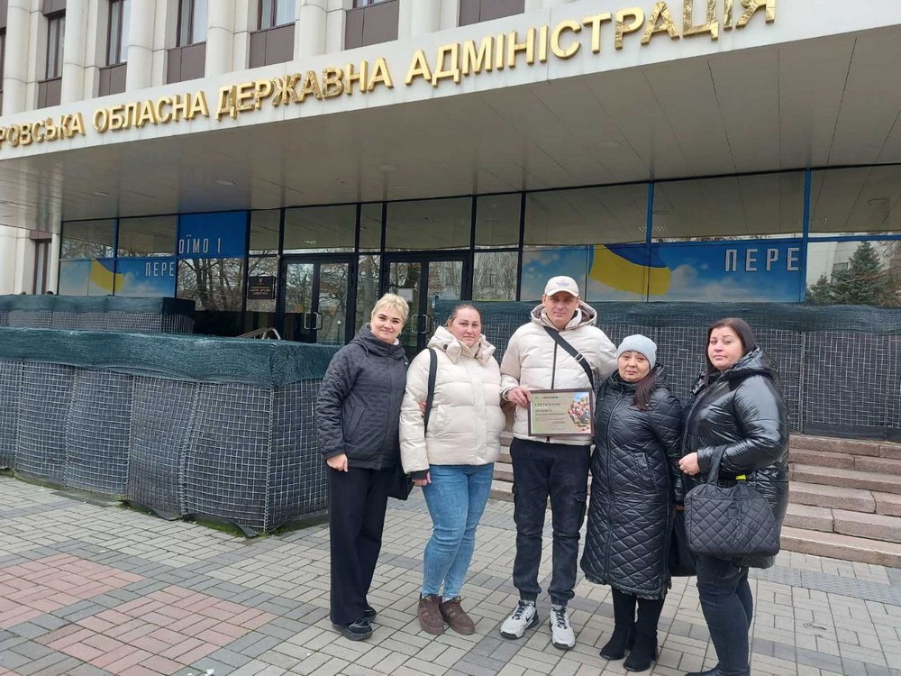 Захисник Томаківської громади отримав сертифікат на житло