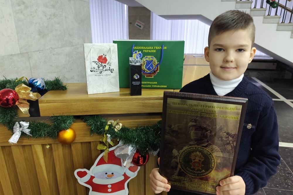 Юний нікополець отримав відзнаку Юний нікополець отримав відзнаку