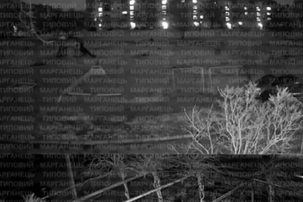 Оприлюднено відео нічного обстрілу Марганця з РСЗВ