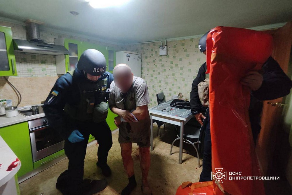 Ракетна атака на Кривий Ріг і поранені на Нікопольщині наслідки атак від ДСНС 2