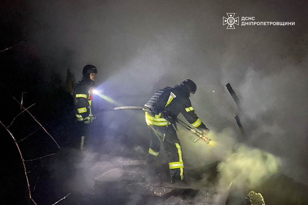 Внаслідок нічної атаки на Кривий Ріг Внаслідок нічної атаки на Кривий Ріг