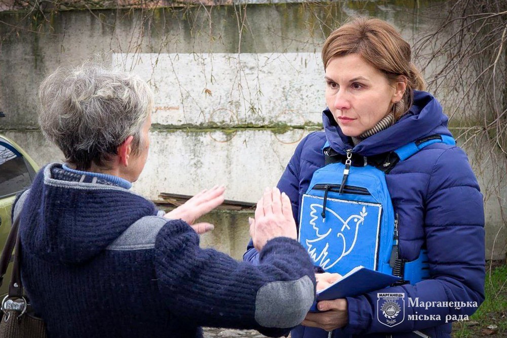 Жителі Марганецької громади сьогодні отримали допомогу від 2 Жителі Марганецької громади сьогодні отримали допомогу від 2