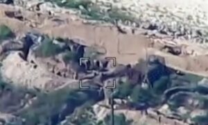 Бердянські прикордонники знищили особовий склад та техніку ворога на протилежному березі Дніпра (відео)