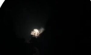 Оприлюднили відео феєрверків у Нікополі у Святвечір 24 грудня