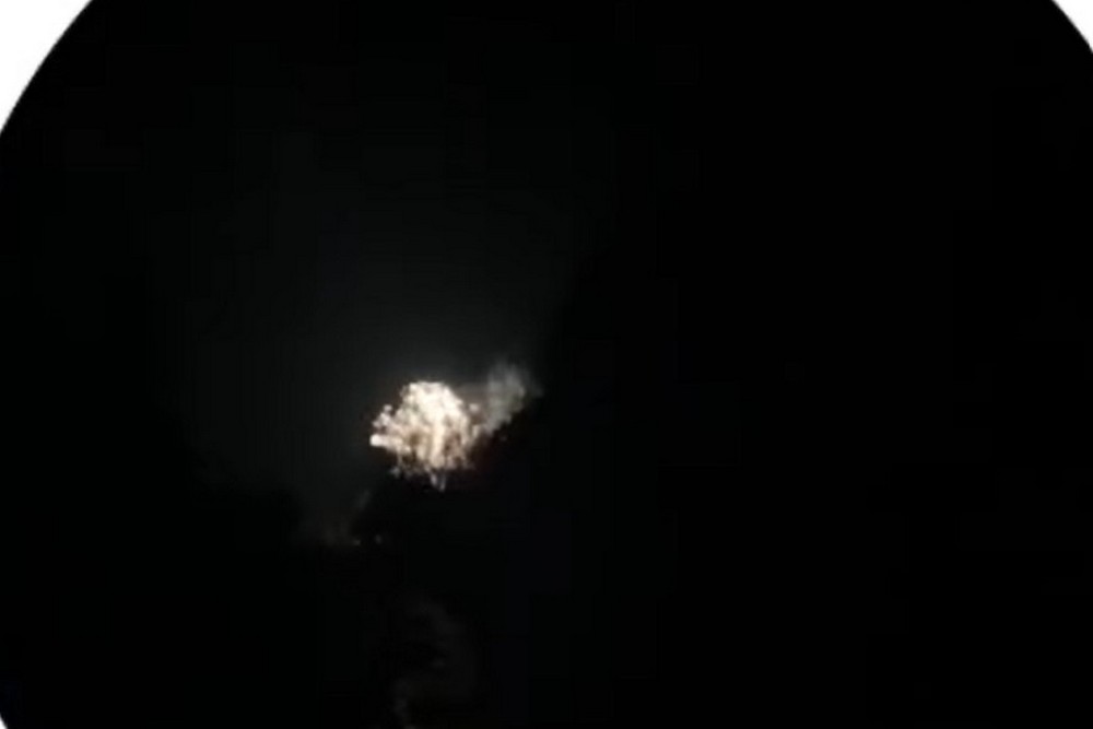 Оприлюднили відео феєрверків у Нікополі у Святвечір 24 грудня